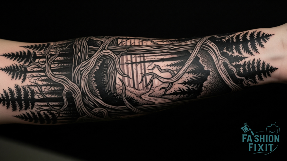 Blackwork Tattoo