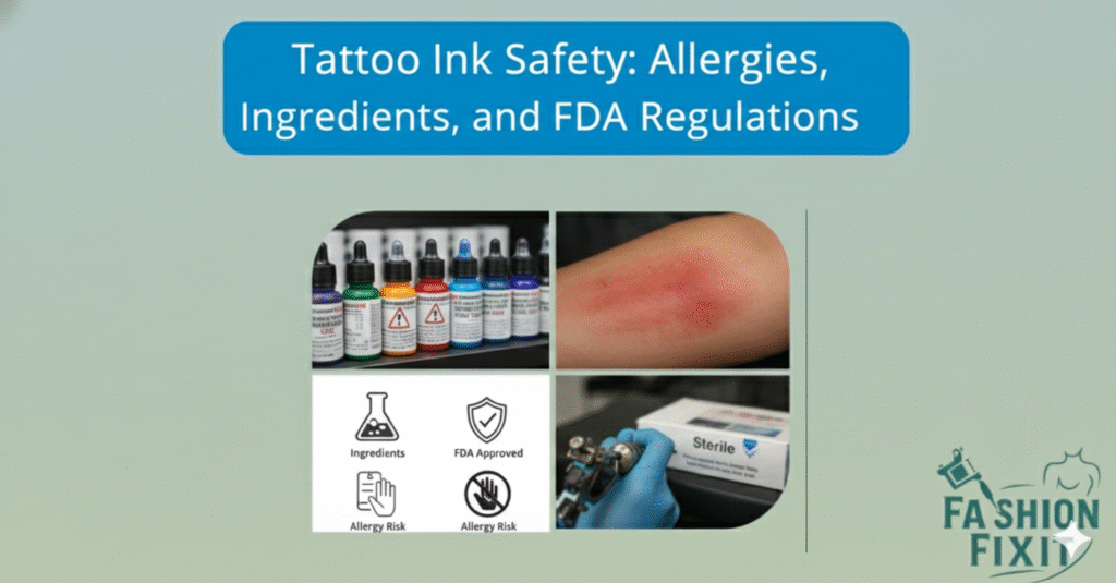 Tattoo Ink Safety