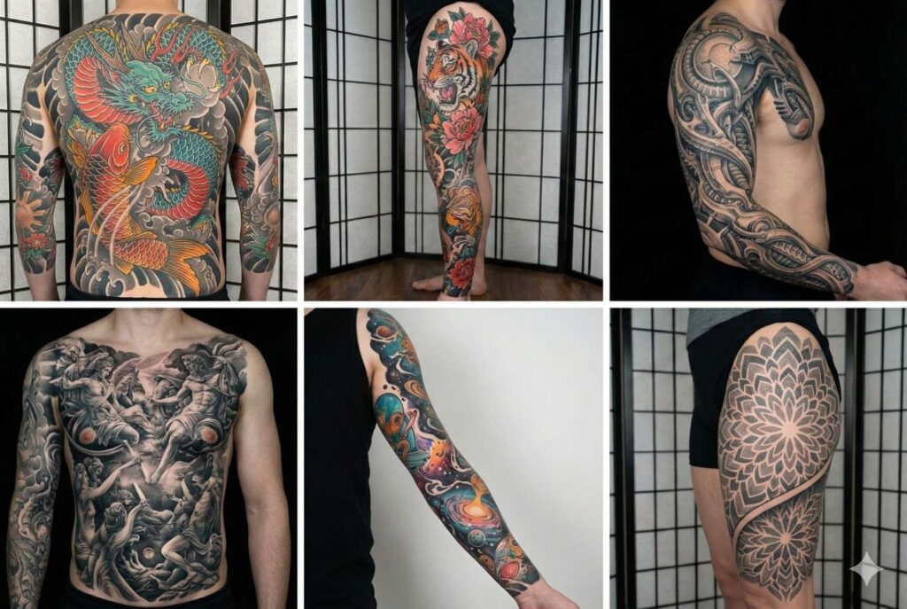 Extra large tattoos