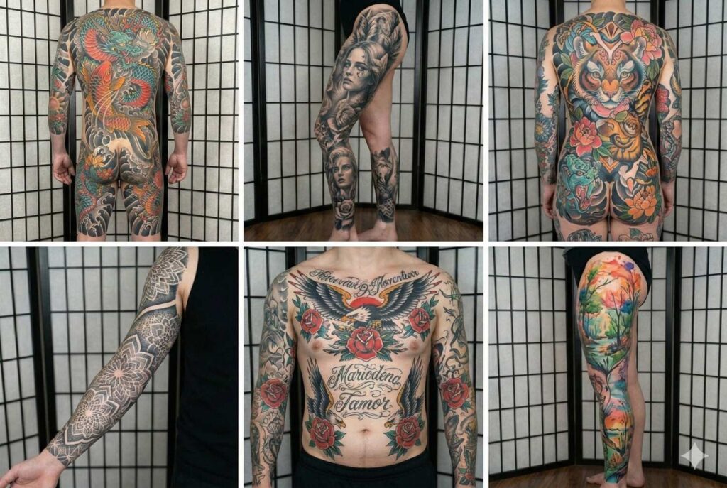 Full-coverage tattoos