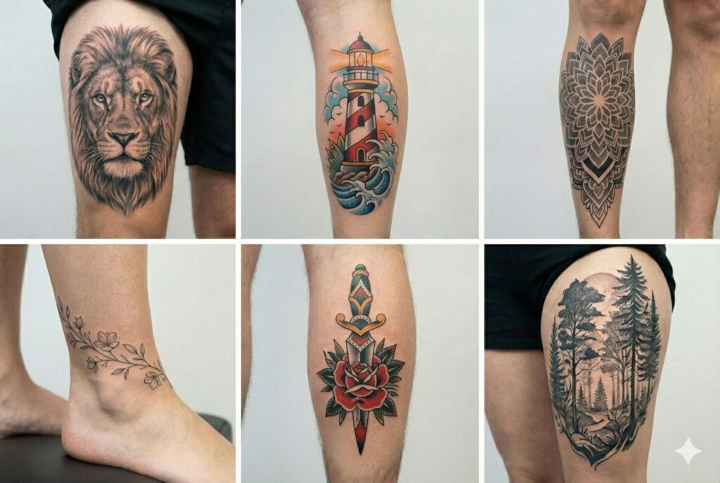 Leg Tattoos