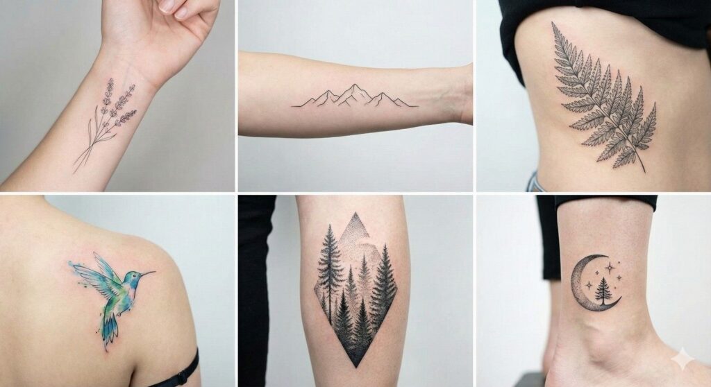 Nature tattoos