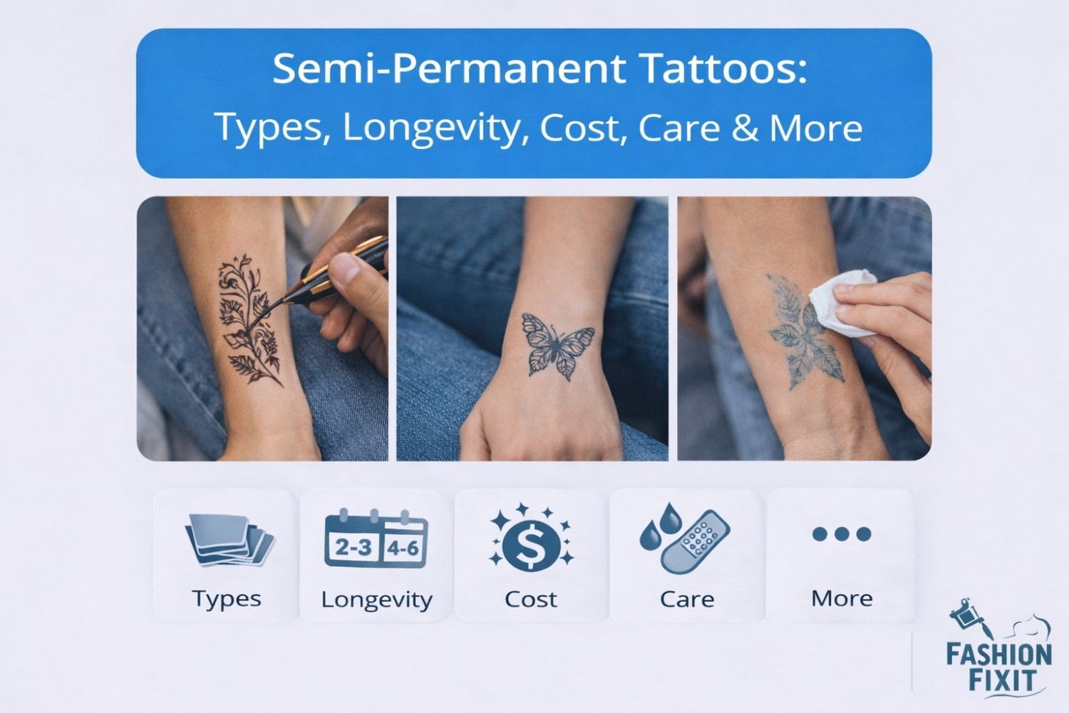 Semi Permanent Tattoos